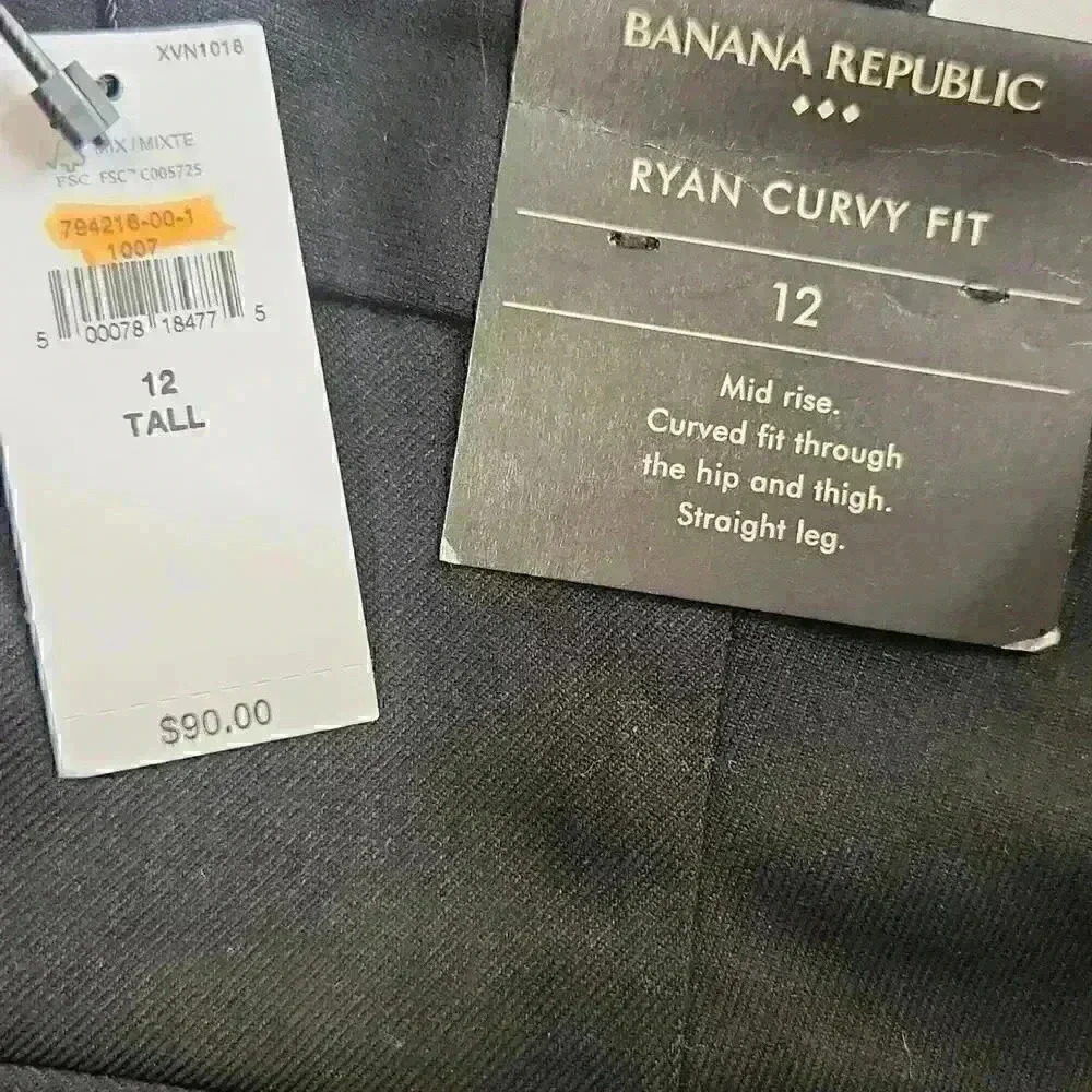 Banana Republic Curvy Ryan Straight Pant - Picture 8 of 8